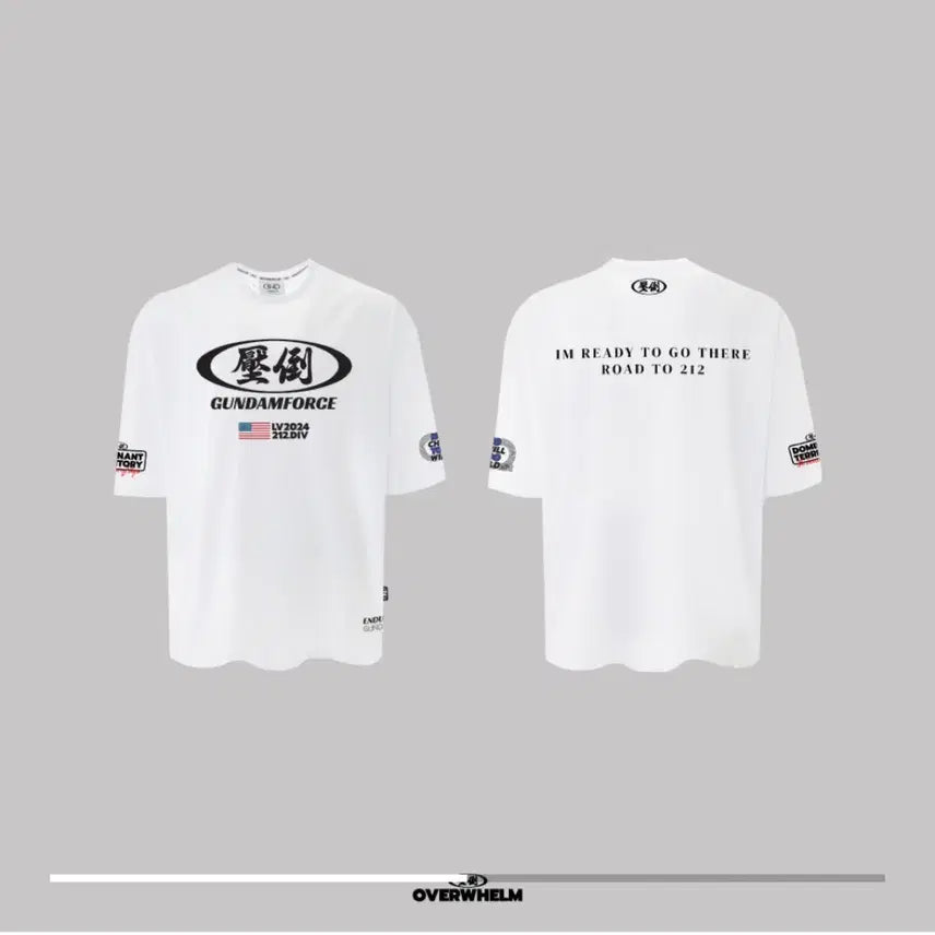 [BUNJANG] APDO All-Rounder American Flag White T-Shirt / 압도 올라운더 성조기 화이트 3사이즈 새상품 팔아요