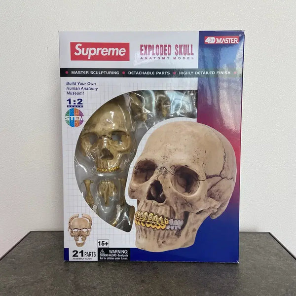 [BUNJANG] Supreme 4D Model Human Skull Natural 23FW Cap / (OS) 슈프림 4D 모델 휴먼 스컬 내츄럴 - 23FW