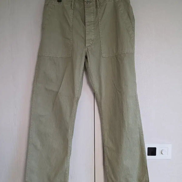 [BUNJANG] RRL Herringbone Fatigue Pants / 더블알엘 헤링본 퍼티그팬츠 34사이즈 판매합니다.