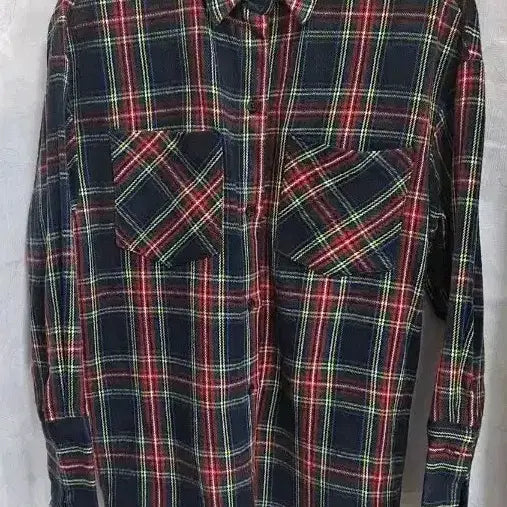 [BUNJANG] Targetto Tartan Check Flannel Shirt / Targetto 타탄 체크 플란넬 여성겨울 셔츠