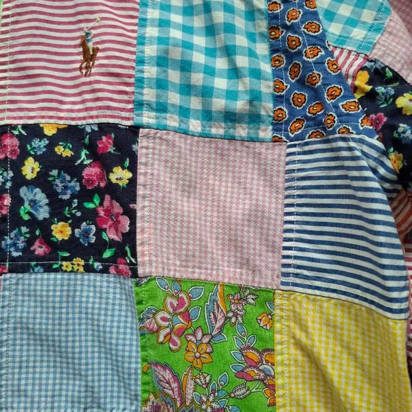 [BUNJANG] Ralph Lauren Patchwork Shirt / 55/폴로 패치워크 셔츠