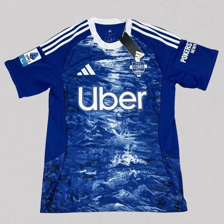 [BUNJANG] Como 1907 25-26 Home Nicolo Rovella Official Replica Jersey / [해외 M] 25-26 코모 홈 니코파스 유니폼