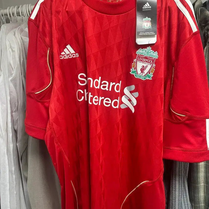 [BUNJANG] Liverpool 2010-2012 Home Jersey No Sponsor XL / 10-12 리버풀 홈 노마킹 택채새상품