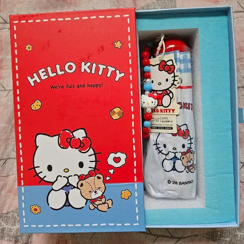 [BUNJANG] Hello Kitty Genuine Umbrella Set / 헬로키티 양산 세트