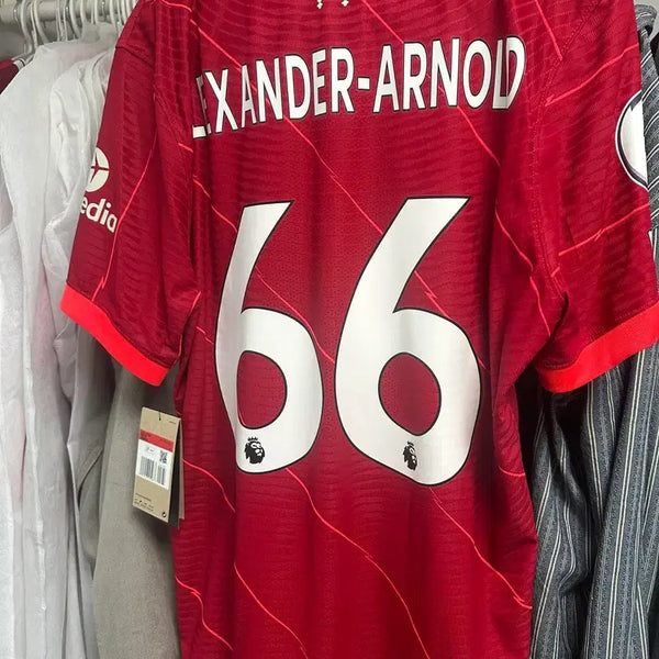 [BUNJANG] Liverpool 21-22 Home Authentic Arnold Jersey (New with Tags) / 21-22 리버풀 홈 어센틱 아놀드 택채새상품