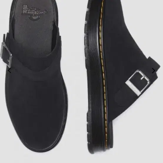 [BUNJANG] Dr. Martens Brooklyn Mule Black Leather Shoes / 닥터마틴 브루클린뮬 270 새상품