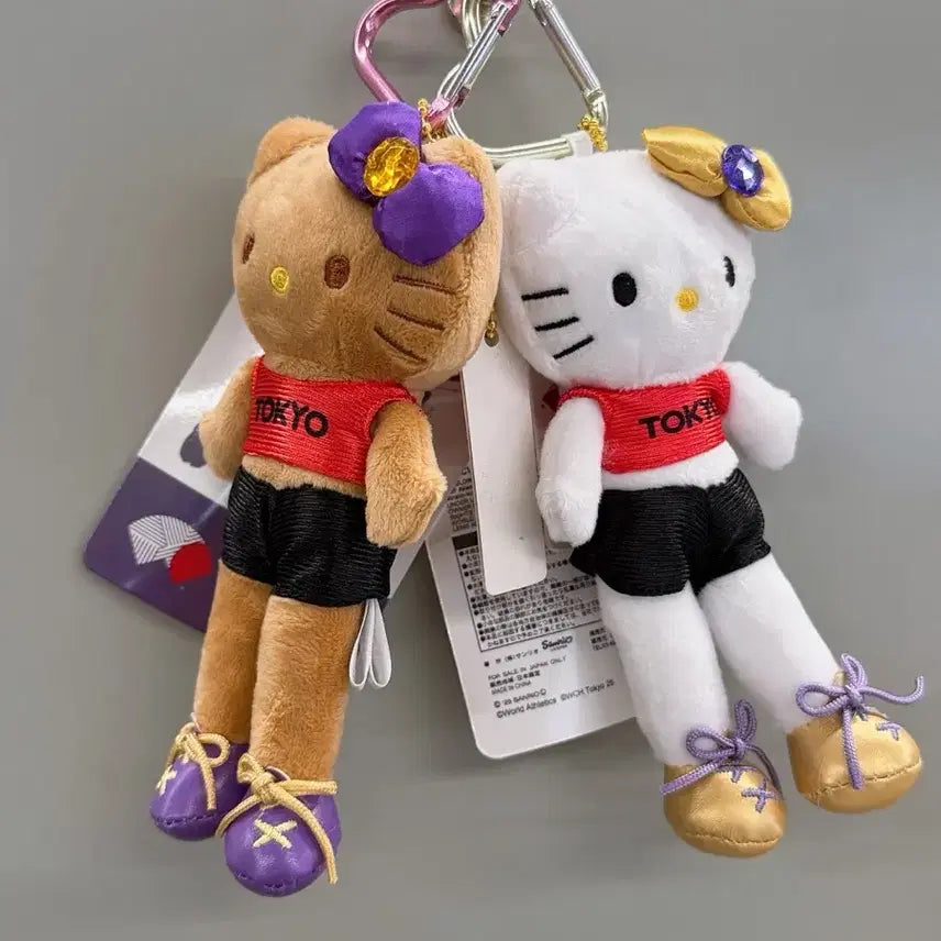 [BUNJANG] Hello Kitty Tokyo Olympics Keyring Set / 헬로키티 도쿄 올림픽 키링 세트