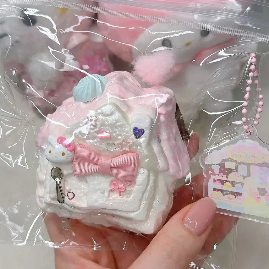 [BUNJANG] Molimoli Kitty House Handmade Squishy / Molimoli 몰리몰리 키티 하우스 수제 말랑이