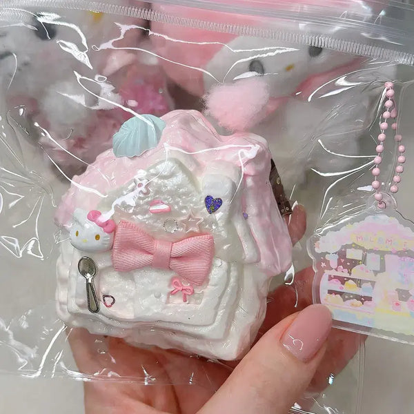 [BUNJANG] Molimoli Kitty House Handmade Squishy / Molimoli 몰리몰리 키티 하우스 수제 말랑이