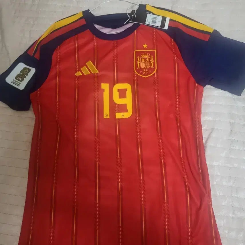 [BUNJANG] Spain National Football Team 2023-2024 Home Jersey Lamine Yamal #19 / 26-28 스페인 홈 반팔 No.19 라민 야말