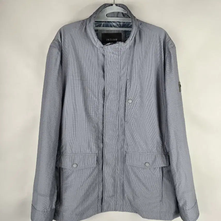 [BUNJANG] Indian 105 Men's Nylon Stand Collar Jacket / [무료배송]인디안 105 남성 차이나카라 나일론 바스락 자켓 봄여름가을