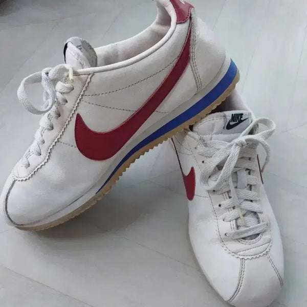 [BUNJANG] Nike Cortez White/Red Shoes 265mm / 나이키  코르테즈  흰/빨  265