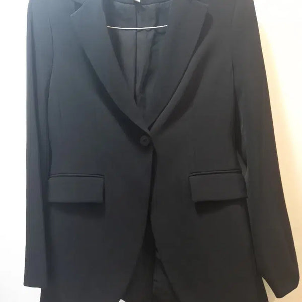 [BUNJANG] H&M Single Button Black Jacket / H&M 기본 싱글 버튼 블랙 자켓 새옷