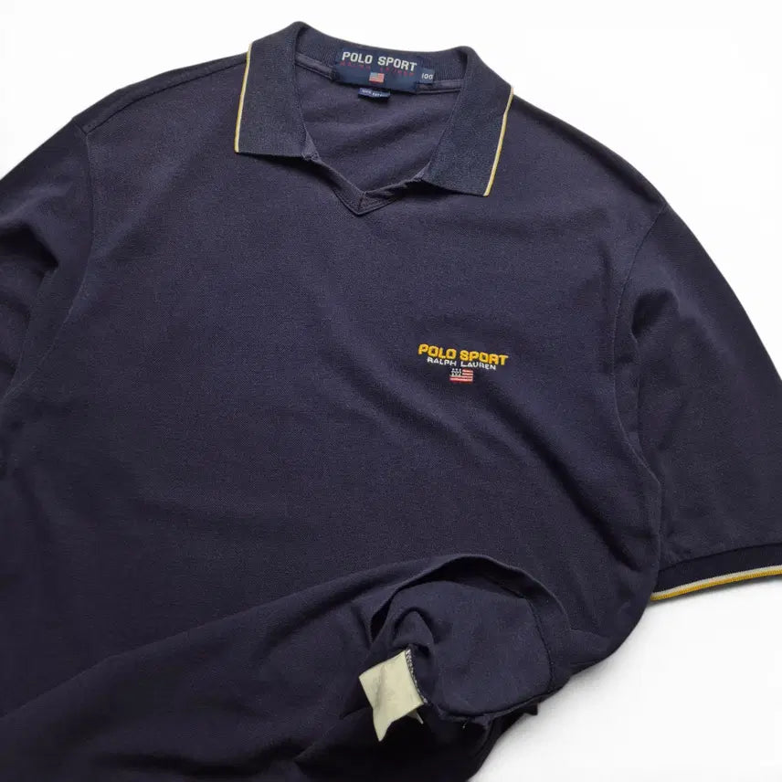 [BUNJANG] Polo Sport 90s PK Collar T-Shirt / [3일간 20%할인] [100] 폴로 스포츠 90s PK 카라티
