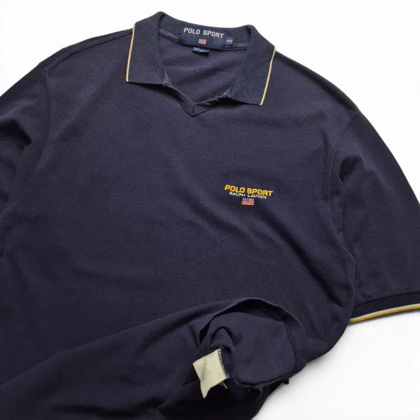 [BUNJANG] Polo Sport 90s PK Collar T-Shirt / [3일간 20%할인] [100] 폴로 스포츠 90s PK 카라티