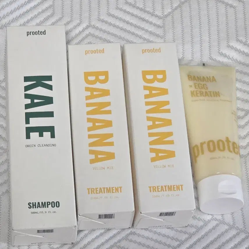 [BUNJANG] Fruted Kale Shampoo & Banana Treatment Bundle / 프루티드 케일 샴푸+바나나 트린트먼트 3개