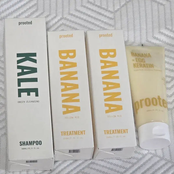 [BUNJANG] Fruted Kale Shampoo & Banana Treatment Bundle / 프루티드 케일 샴푸+바나나 트린트먼트 3개