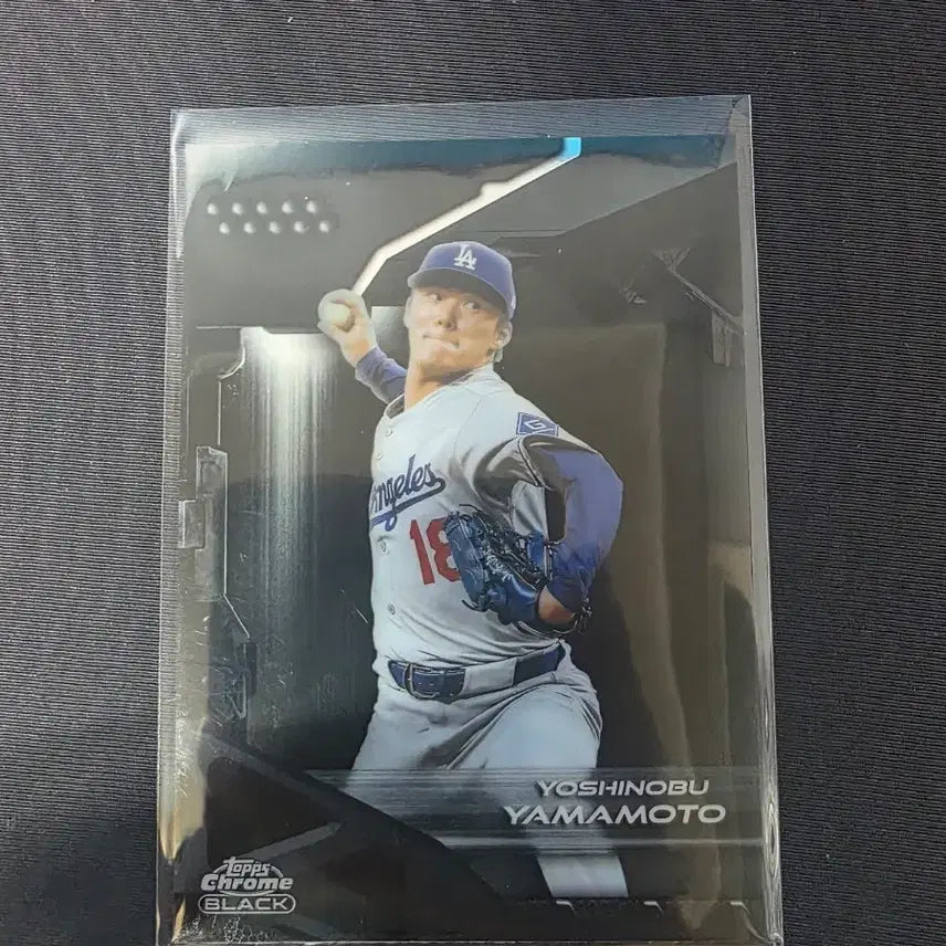 [BUNJANG] 2026 Topps Chrome Black Yoshinobu Yamamoto Dodgers Card / 2026 탑스 크롬 블랙 다저스 야마모토 요시노부