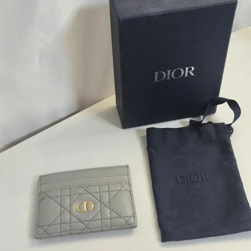[BUNJANG] Dior Caro Card Holder / 디올 까나쥬 카로 카드지갑
