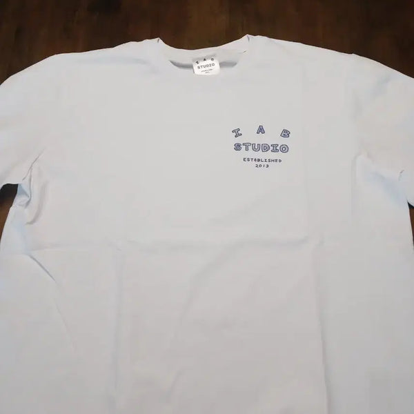 [BUNJANG] IAB Studio Half Sleeve T-Shirt Light Purple / IAB 스튜디오 반팔티 라이트 퍼플 2엑라
