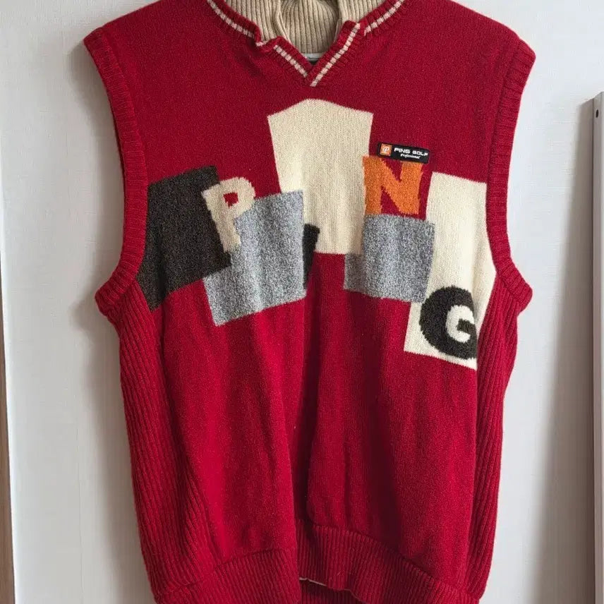 [BUNJANG] Golf Knit Vest (100) / 골프 니트 베스트 100
