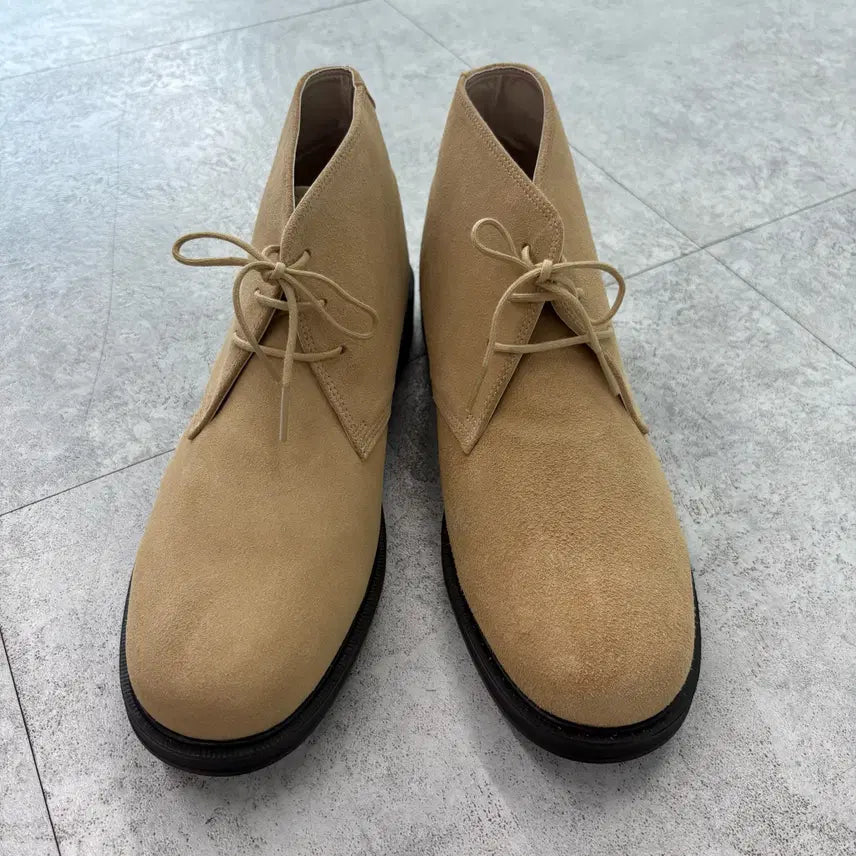 [BUNJANG] Second Atelier 4900BS Suede Chukka Boots - Camel (Size 280) / [280] 세컨드아뜨리에 4900BS [CAMEL] 처커부츠 2번
