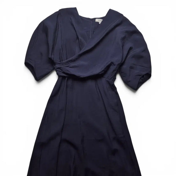 [BUNJANG] COS Puff Sleeve Wrap Dress / [3일간 20%할인] [34] 코스 퍼프 슬리브 랩 원피스