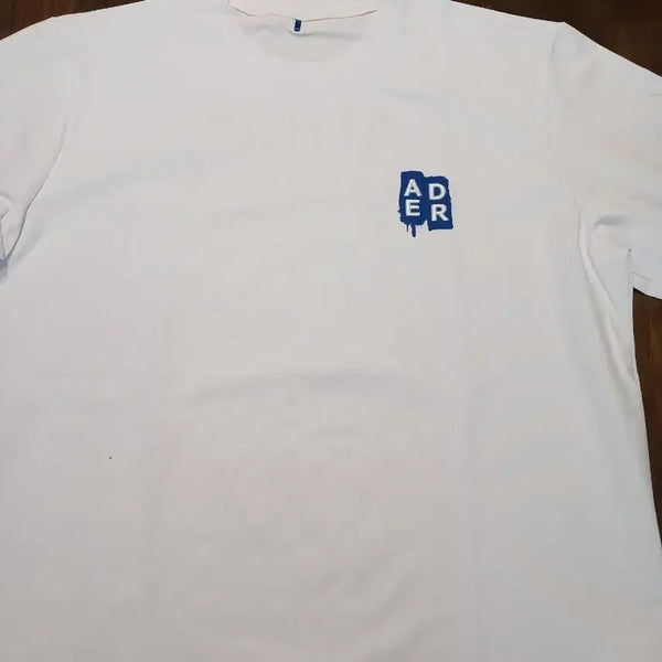 [BUNJANG] Ader Error Short Sleeve T-Shirt White / 아더에러 반팔 티셔츠 화이트