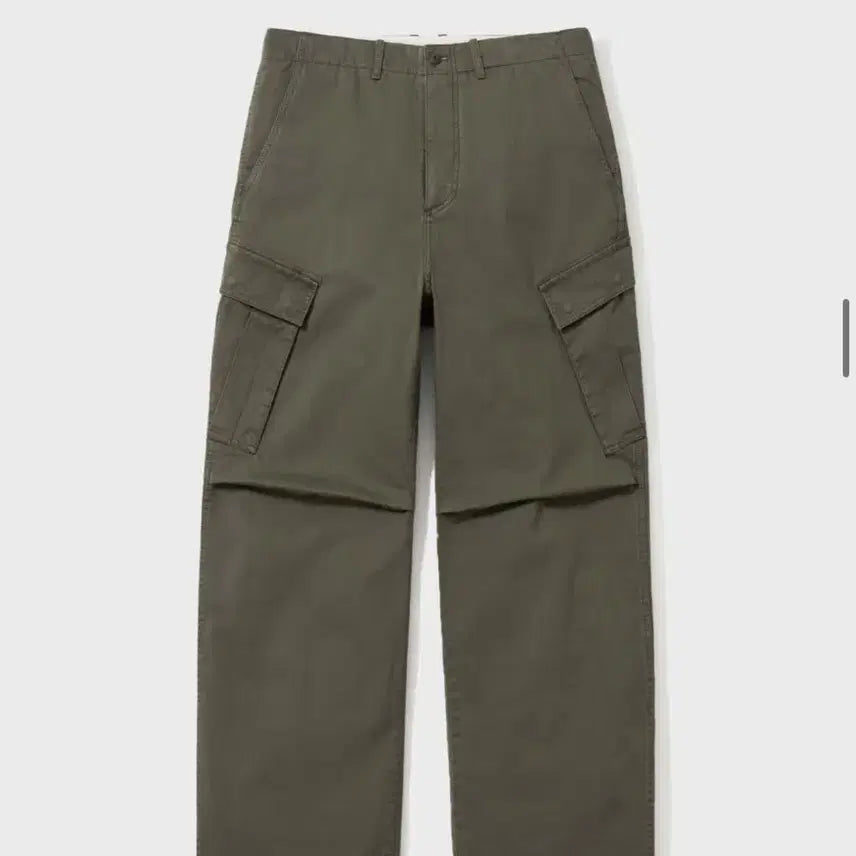 [BUNJANG] Pottery Garment Washed Cargo Pants Khaki Size 4 / 포터리 가먼트 워시드 카고팬츠 카키 4