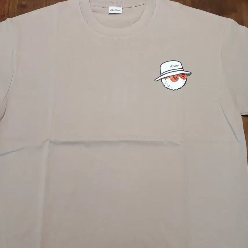 [BUNJANG] Malbon Golf Short Sleeve T-Shirt Beige Size 105 / 말본 골프 반팔 티셔츠 연베이지 105
