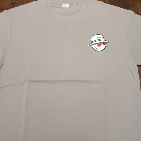 [BUNJANG] Malbon Golf Short Sleeve T-Shirt Beige Size 105 / 말본 골프 반팔 티셔츠 연베이지 105
