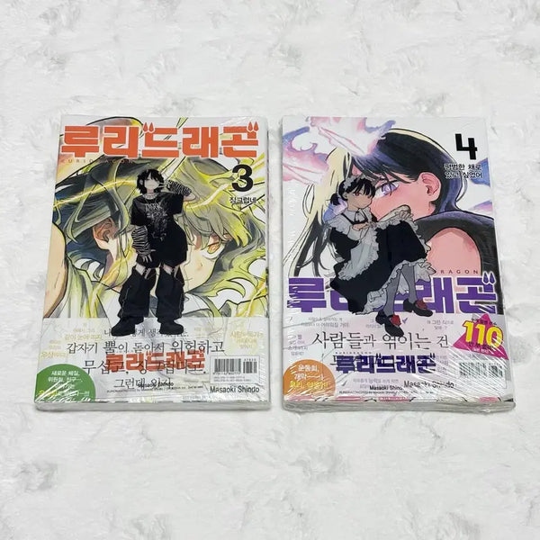 [BUNJANG] Ruricedragon Vol. 3 & 4 Bundle Set (First Edition) / (일괄 가격) 루리드래곤 3 4 만화책 초판 더특