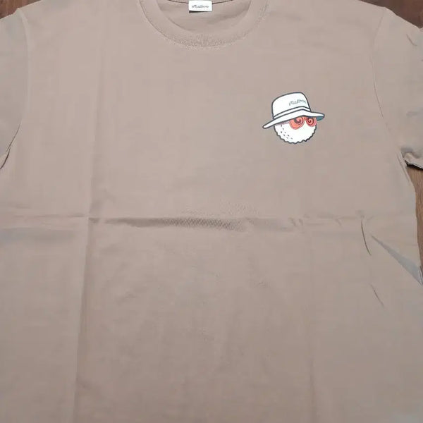 [BUNJANG] Malbon Golf Logo Short-Sleeve T-Shirt Beige 105 / 말본 골프 로고 반팔 티셔츠 진베이지 105