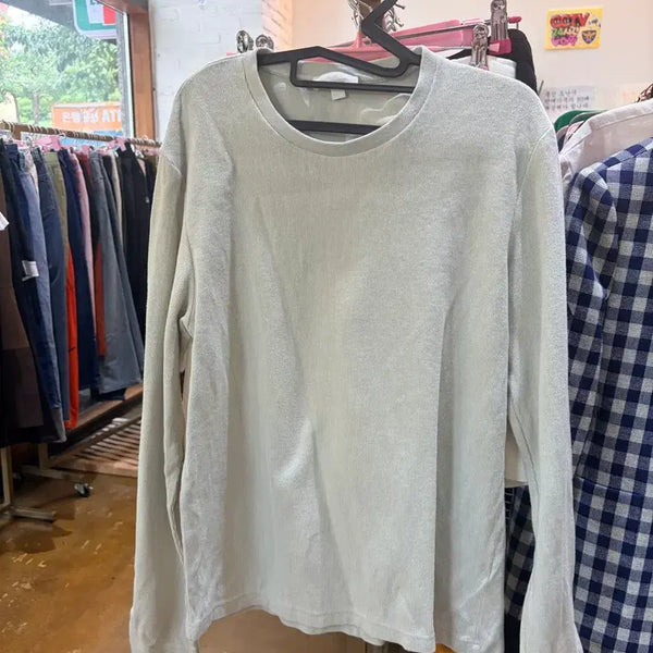 [BUNJANG] COS Plain Long Sleeve T-Shirt / 코스 무지 긴팔 티셔츠