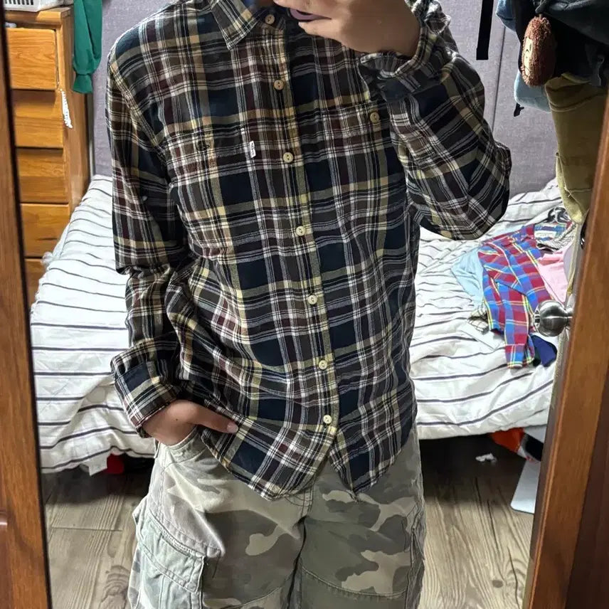 [BUNJANG] Levi's Checkered Shirt / 리바이스 셔츠