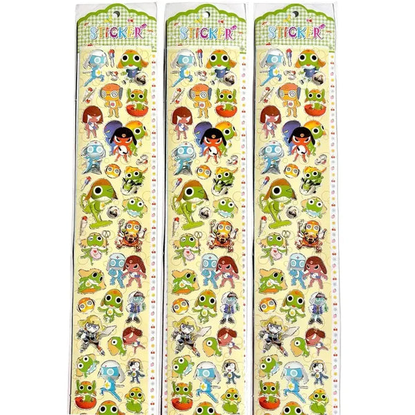 [BUNJANG] Sgt. Frog Keroro Long Sticker / 고전) 케로로 개구리 중사 롱 스티커