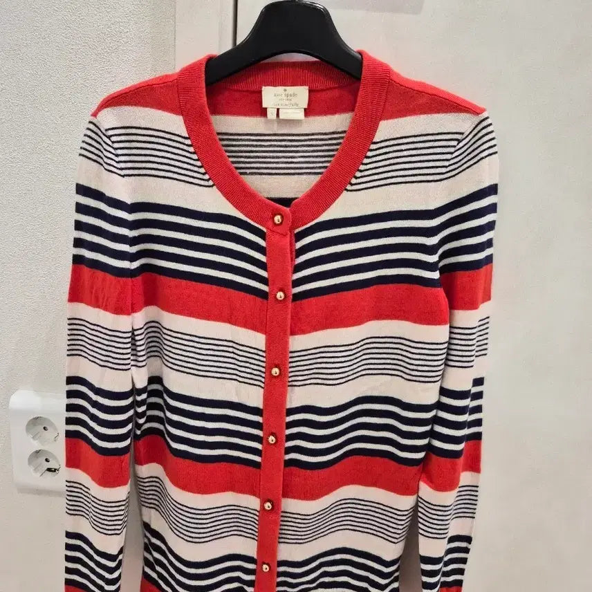 [BUNJANG] Kate Spade Striped Cardigan / 케이트 스페이드 스트라이프 가디건