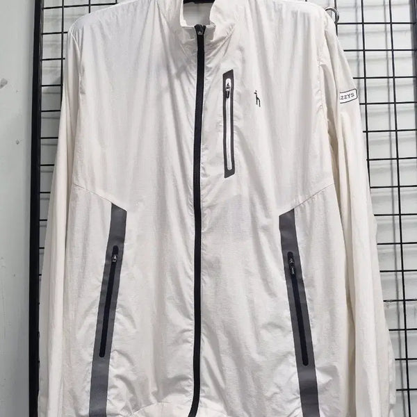 [BUNJANG] Hazzys Functional Windbreaker Jacket XL White / 105XL 헤지스 기능성 바람막이 자켓 화이트.