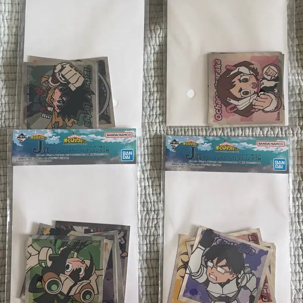 [BUNJANG] My Hero Academia Ichiban Kuji Prize J Stickers (Set of 4) / 히로아카 제일복권 J상 스티커 4종 판매