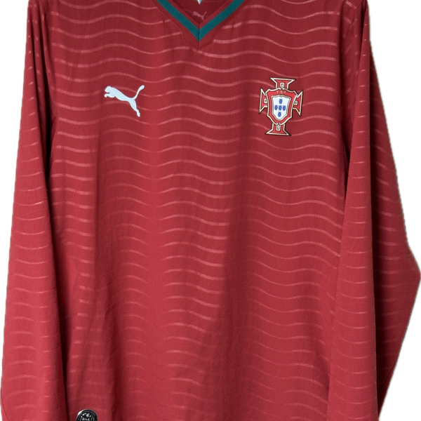 [BUNJANG] Portugal Home Player Issue Long Sleeve Jersey 2026-2028 Size L / 26-28 포르투갈 홈 지급용 긴팔 판매