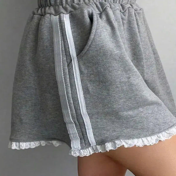 [BUNJANG] Plus Size Lace Shorts / 빅사이즈 레이스 반바지