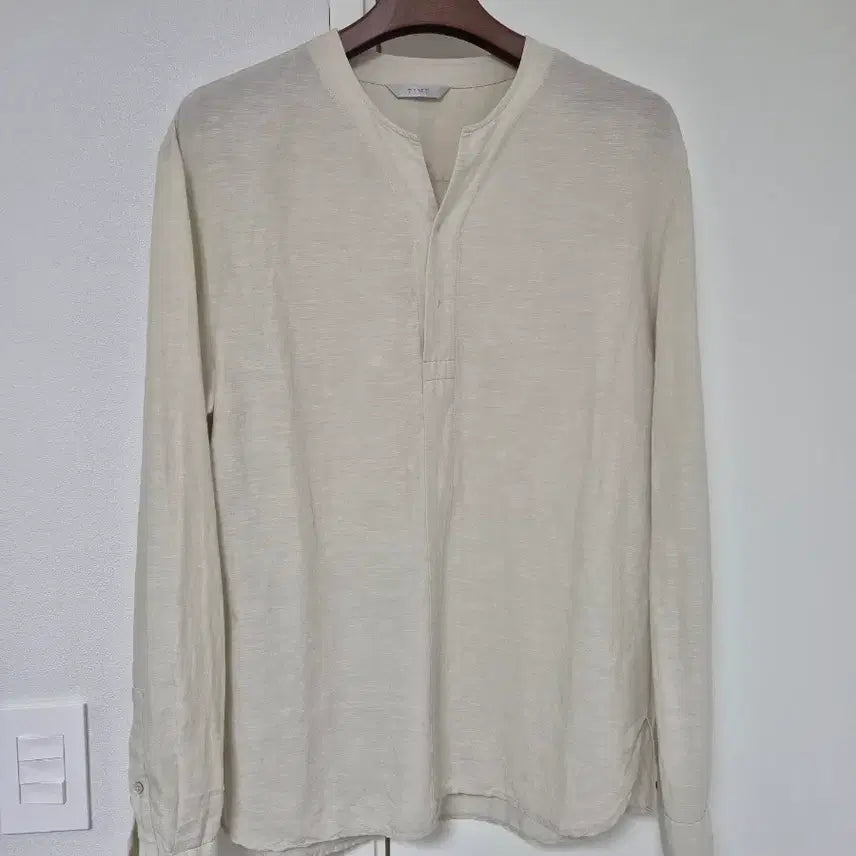 [BUNJANG] Time Homme Linen Blend Shirt / 타임옴므 린넨셔츠