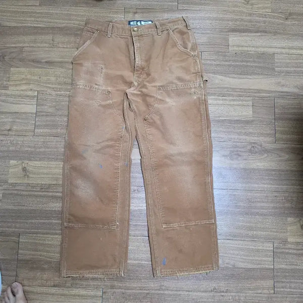 [BUNJANG] Carhartt B01 Washed Duck Work Pants Brown 32 / 칼하트b01  브라운 약32사이즈