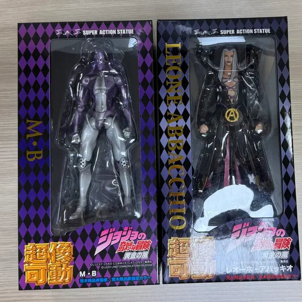 [BUNJANG] Super Action Statue JoJo's Bizarre Adventure Part 5 Leone Abbacchio Moody Blues Bundle Set (Unsealed) / 초상가동 죠죠 5부 레오네 아바키오 무디블루스 개봉품 일괄 판매합니다