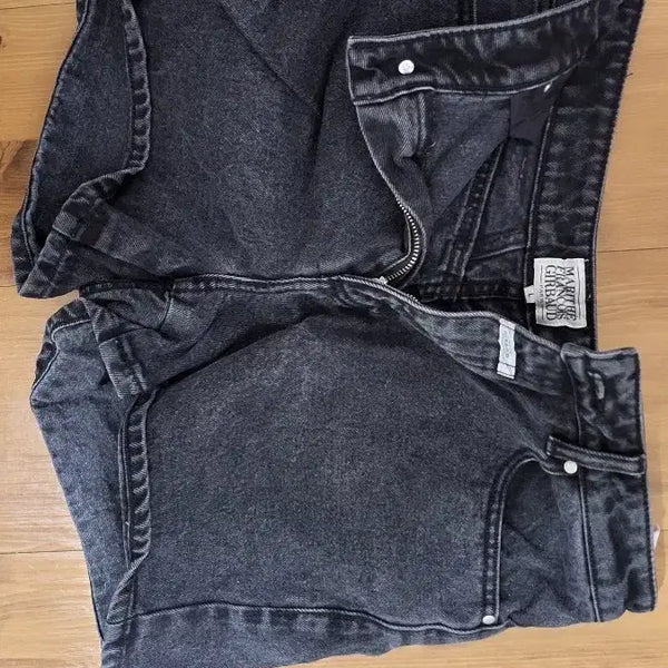 [BUNJANG] Marithe Francois Girbaud Charcoal Grey Denim Pants / [마리떼프랑스와저버] 진회색 데님 팬츠