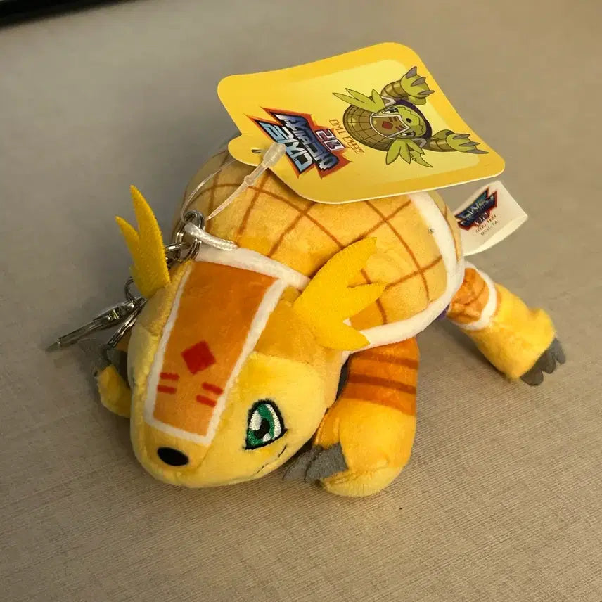 [BUNJANG] Digimon Tamers Armamon 8cm Plush Keychain / (정품 최저가) 디지몬 테이머즈 아르마몬 8cm 인형 키링