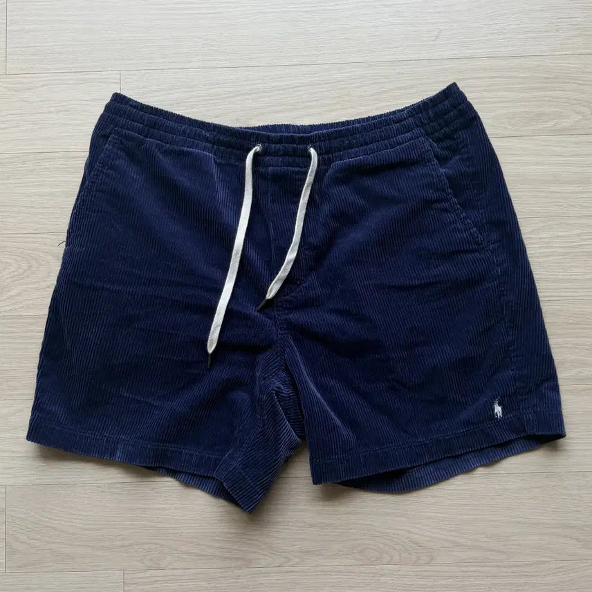 [BUNJANG] Polo Ralph Lauren Corduroy Prepster Shorts Navy L / [폴로 랄프로렌] 코듀로이 프렙스터 쇼츠 반바지 네이비 L 사이즈