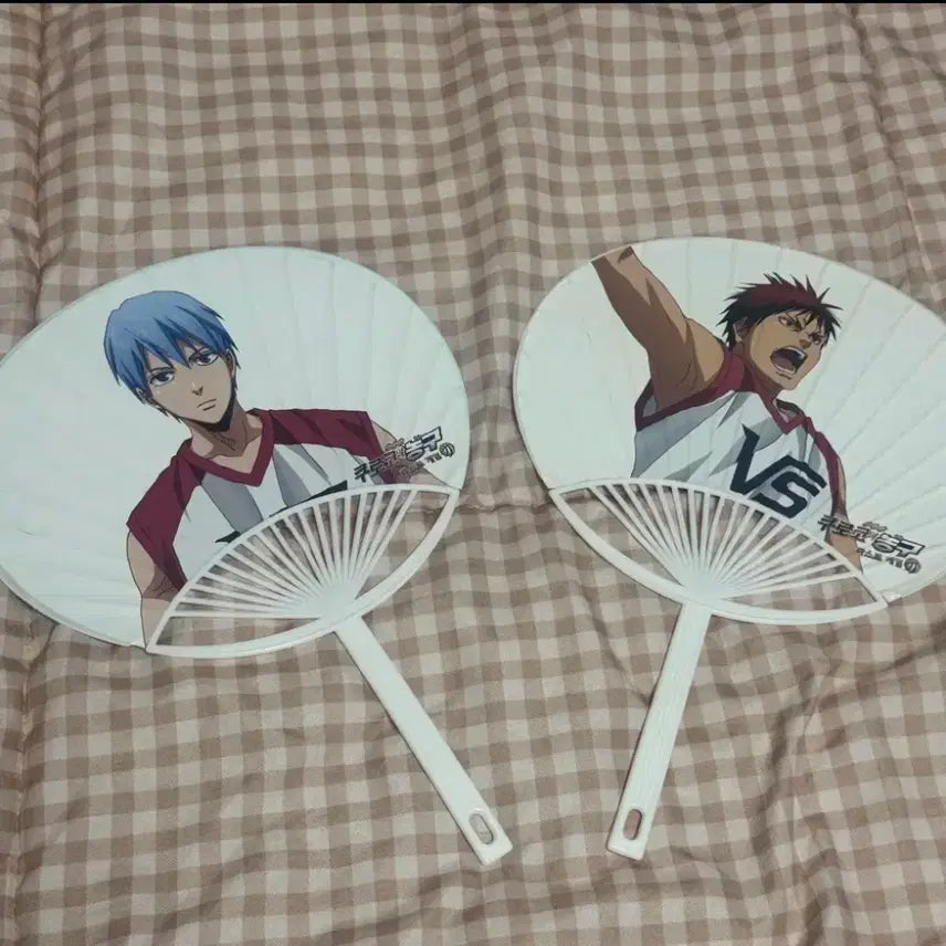 [BUNJANG] Kuroko's Basketball Last Game Special Edition Fan Set (Kuroko & Kagami) / 쿠로코의 농구 라스트게임 특전 부채 2종 일괄 쿠로코 카가미