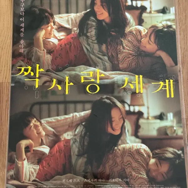 [BUNJANG] Love Undercover World Movie Poster / 영화 짝사랑세계 포스터