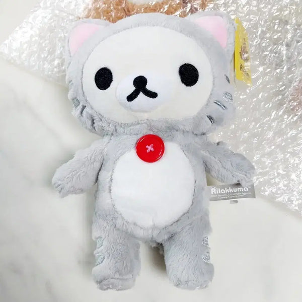 [BUNJANG] Rilakkuma Cat Plush Charm New / 코리락쿠마고양이 인형키링 새상품